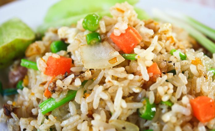 Hühnchen-mit-Gemüsereis