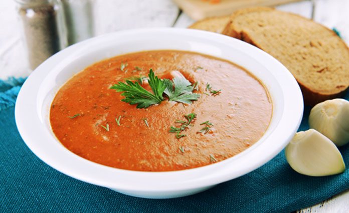 Karotten-Linsen-Suppe