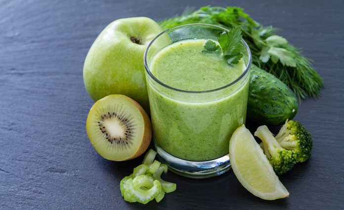 Brokkoli-Apfel-Gurke-Smooth Brokkoli-Apfel-Gurke-Smoothie