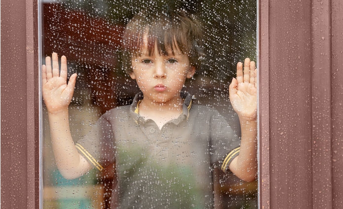 Die-Regentropfenreise kind-zuhause-beschaeftigung-regen