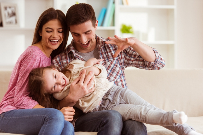 Familie_lachen Zeit mit der Familie